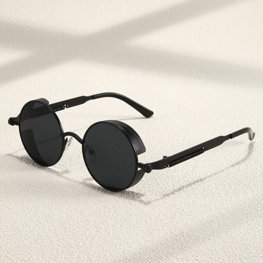 Punk Style Sun Glasses Steampunk for Men - Image 2